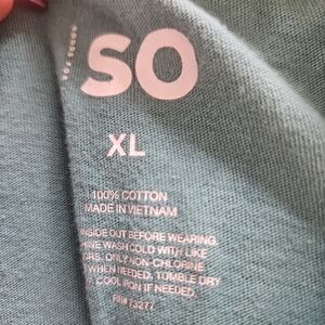 SO XL Teal Cotton Shirt